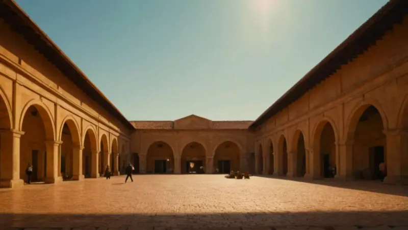 El sol de la tarde alarga las sombras