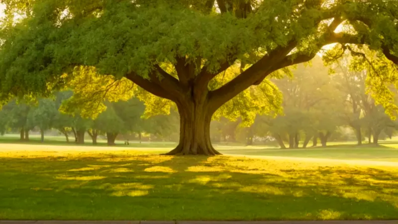 Bajo el árbol caen semillas doradas