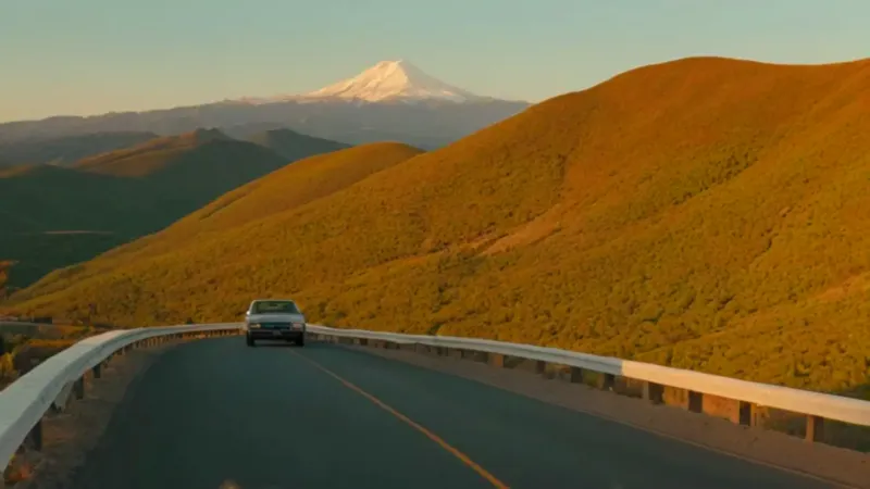 Soledad ante la inmensidad de los volcanes