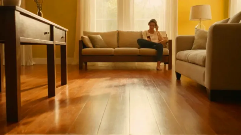 Dos personas absortas en sus móviles