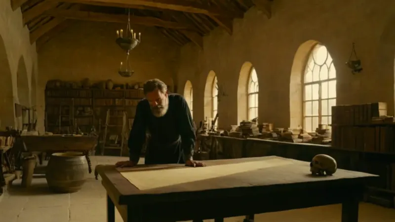 Un erudito crea en su taller polvoriento