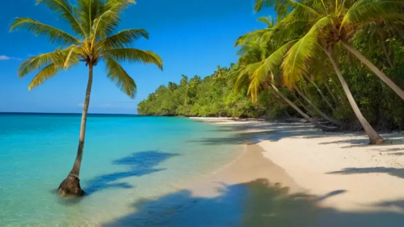 Un paraíso tropical bañado por el sol