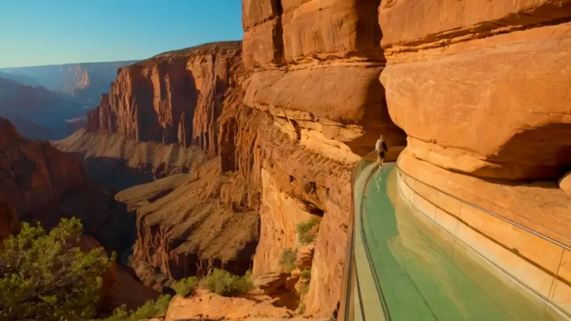 Un mirador de cristal sobre el abismo