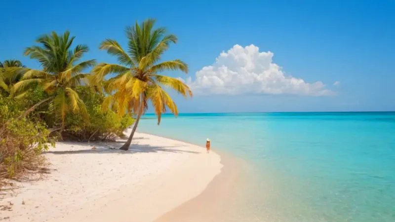 Un tranquilo paraíso de playa y sol