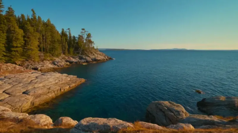 Silueta solitaria ante el mar dorado