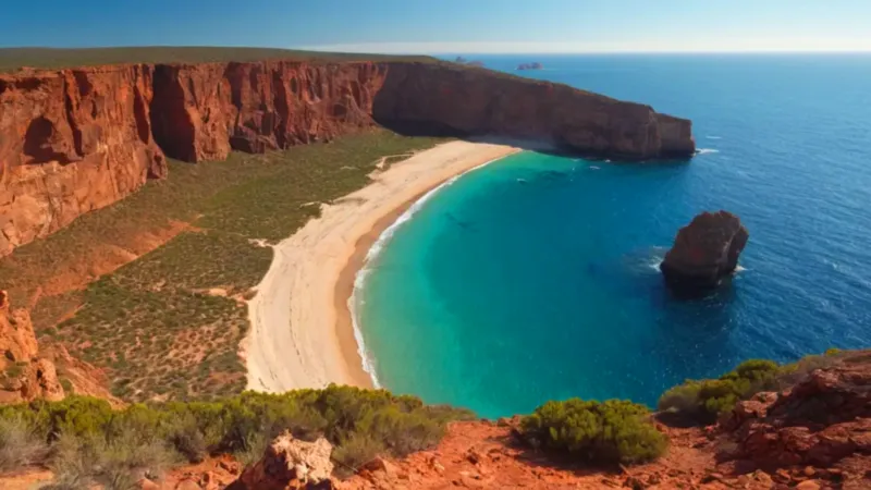 Soledad ante la inmensidad de la costa