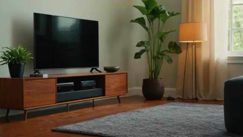 Alguien instala un sistema de sonido